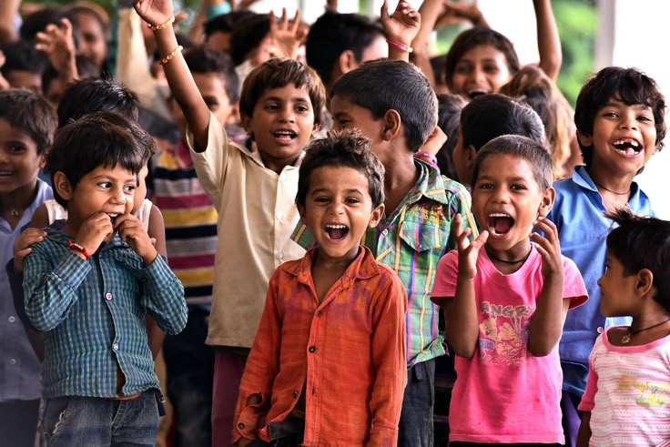 Children smiling